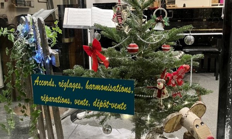 Noël à l'atelier- Saint-Amand-Montrond - La Bul'à Pianos